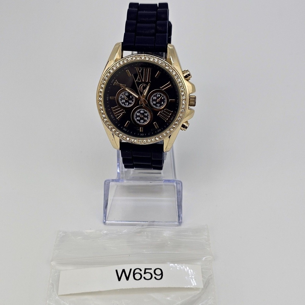 Charming Charlie Women's Watch 46MM Blue Dial Blue Plastic Bands New‎ Battery - Picture 12 of 12